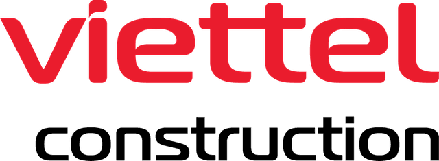 Viettel Construction logo in red and black text